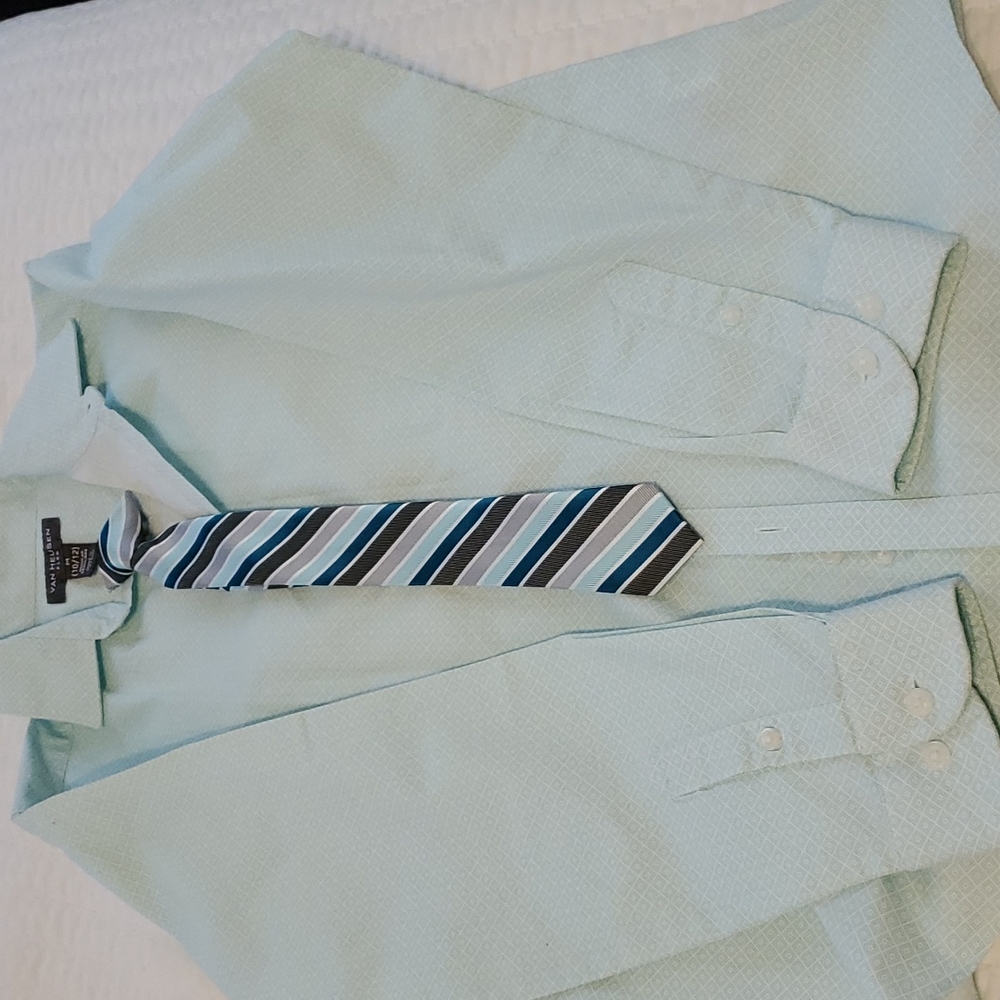 Boy's buttoned down shirt